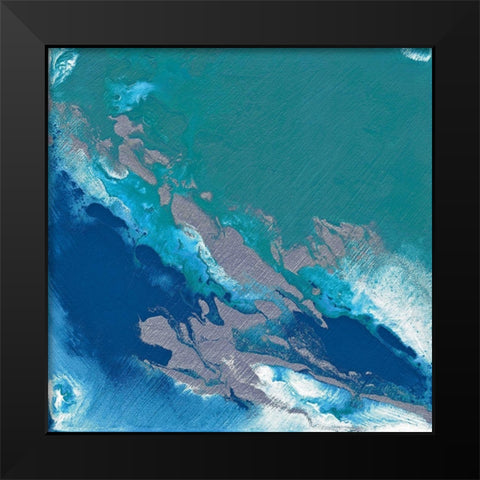 Araxie Black Modern Wood Framed Art Print by Edwards, Brazen