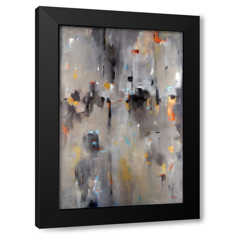 Beyond Time Black Modern Wood Framed Art Print by Jackson, Victoria