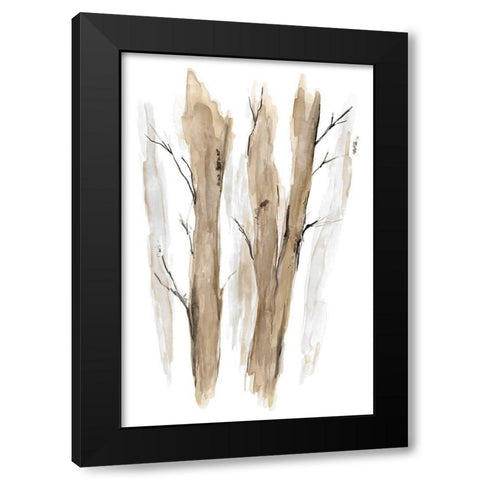 Wandering II Black Modern Wood Framed Art Print with Double Matting by Golden, Corrie