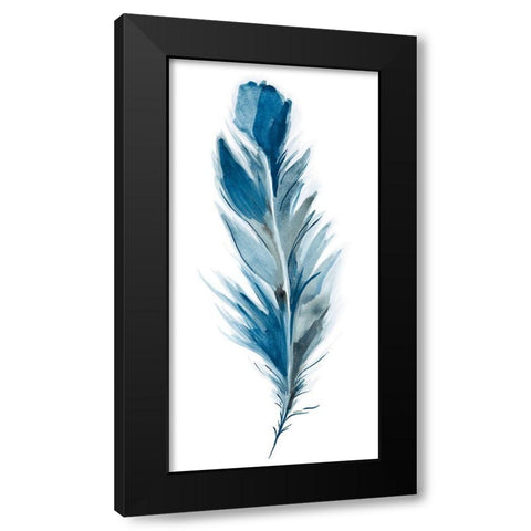 Midnight I Black Modern Wood Framed Art Print with Double Matting by Golden, Corrie