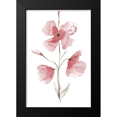 Love in Bordeaux II Black Modern Wood Framed Art Print by Golden, Corrie