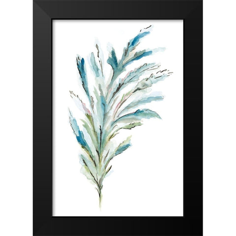 Reach I Black Modern Wood Framed Art Print by Golden, Corrie
