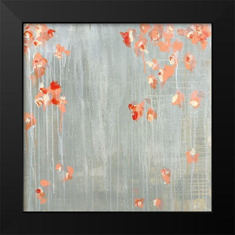 Morning Dew II Black Modern Wood Framed Art Print by Cole, Macy