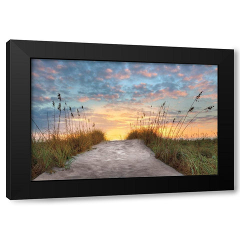 Over The Top Black Modern Wood Framed Art Print with Double Matting by Celebrate Life Gallery