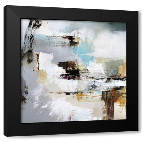 Day After I Black Modern Wood Framed Art Print with Double Matting by Barnes, Natasha