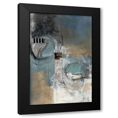 Protected II Black Modern Wood Framed Art Print by Fields, Laurie