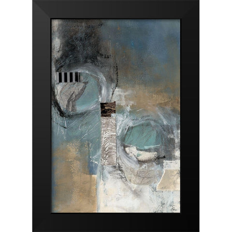 Protected II Black Modern Wood Framed Art Print by Fields, Laurie