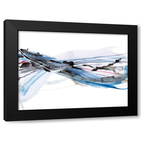 Love Affair Black Modern Wood Framed Art Print by Meyers, Rebecca