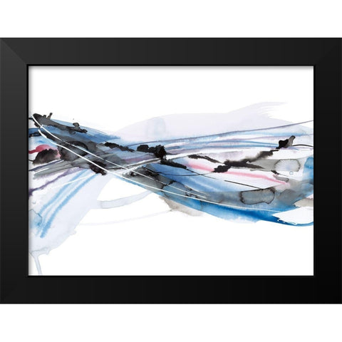 Love Affair Black Modern Wood Framed Art Print by Meyers, Rebecca