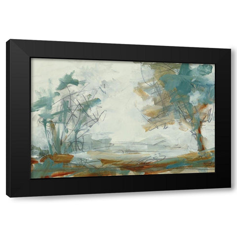 Backroads III Black Modern Wood Framed Art Print by Ellens, Jacqueline