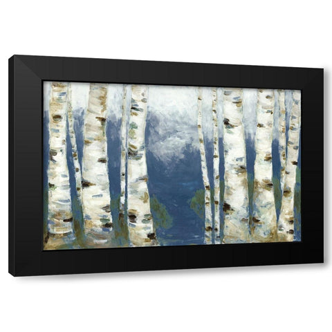 Taken By The Wind Black Modern Wood Framed Art Print with Double Matting by Pasion, Wani