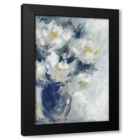 This Much Is True Black Modern Wood Framed Art Print with Double Matting by Pasion, Wani