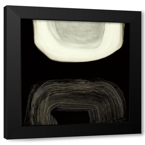 Shadows In The Dark I Black Modern Wood Framed Art Print by Sims, Drew