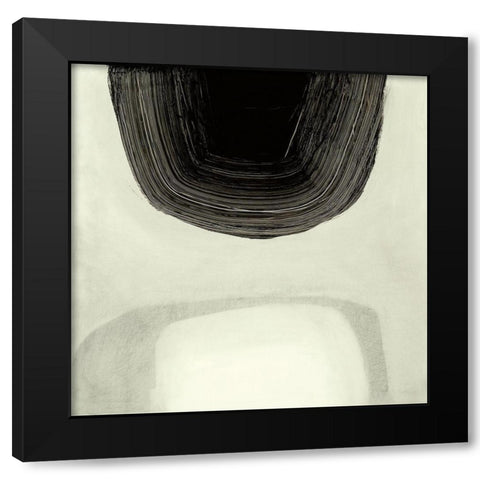 Shadows In The Dark II Black Modern Wood Framed Art Print with Double Matting by Sims, Drew