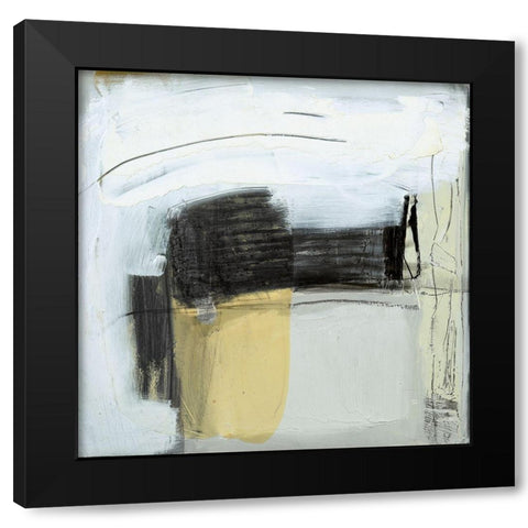 Landscape Obscure II Black Modern Wood Framed Art Print with Double Matting by Sims, Drew