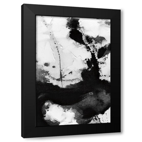 Soul Dance I Black Modern Wood Framed Art Print with Double Matting by Stanion, Kathy Morton