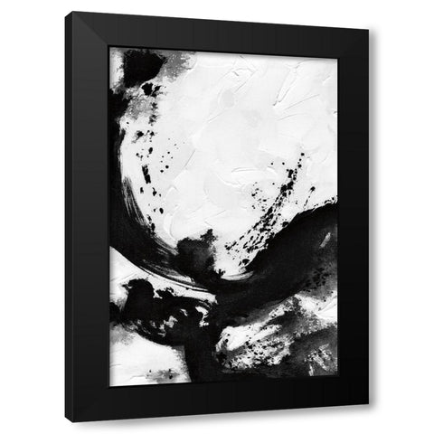Soul Dance II Black Modern Wood Framed Art Print with Double Matting by Stanion, Kathy Morton