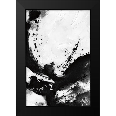 Soul Dance II Black Modern Wood Framed Art Print by Stanion, Kathy Morton