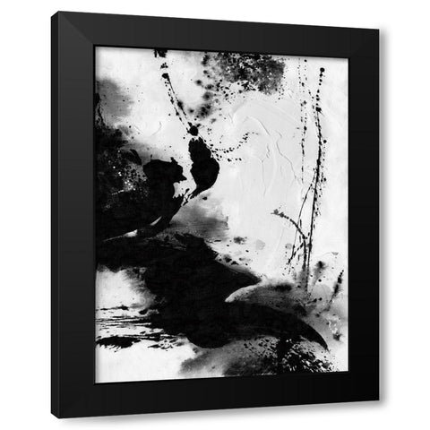 Soul Dance III Black Modern Wood Framed Art Print by Stanion, Kathy Morton