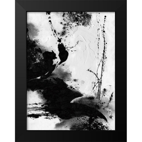Soul Dance III Black Modern Wood Framed Art Print by Stanion, Kathy Morton