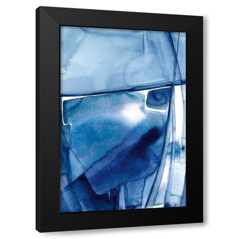 Hot Step Black Modern Wood Framed Art Print by Stanion, Kathy Morton