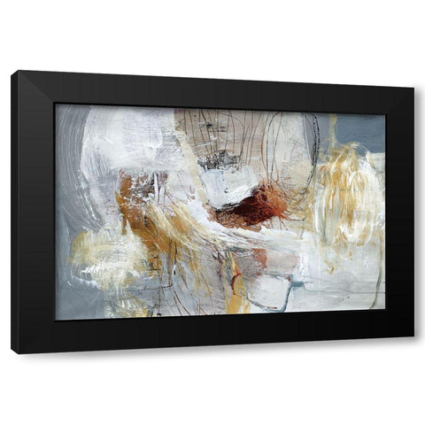 Captive Black Modern Wood Framed Art Print by Barnes, Natasha