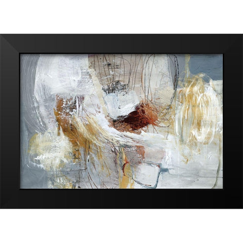 Captive Black Modern Wood Framed Art Print by Barnes, Natasha