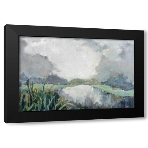 Passage Black Modern Wood Framed Art Print by Buckley, Mary