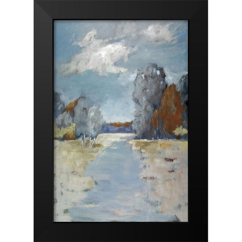 Riverdale Black Modern Wood Framed Art Print by Buckley, Mary