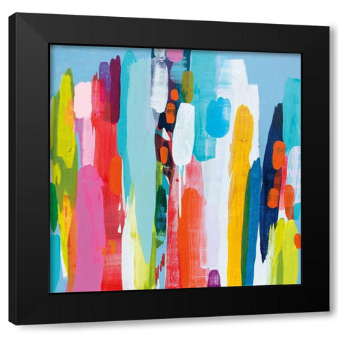 Getting Close Black Modern Wood Framed Art Print by Desjardins, Claire