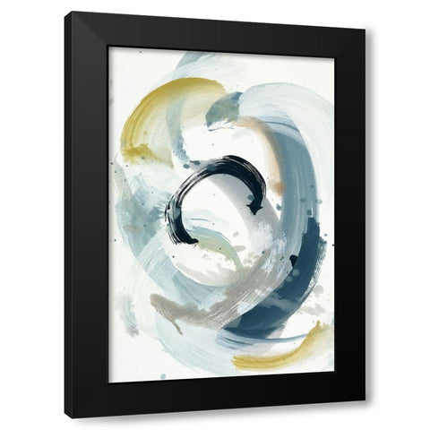 Centered On You I Black Modern Wood Framed Art Print by Ellens, Jacqueline
