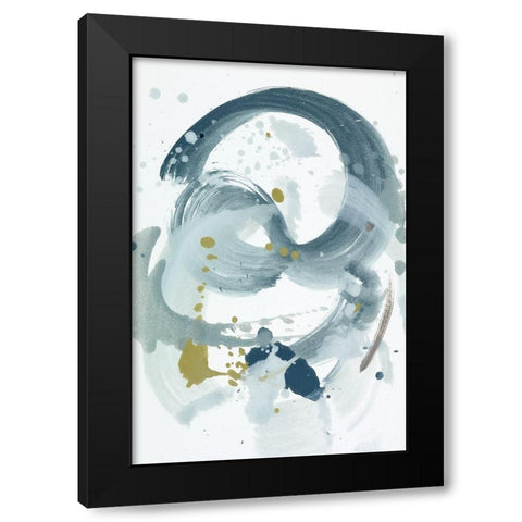 Centered On You IV Black Modern Wood Framed Art Print with Double Matting by Ellens, Jacqueline