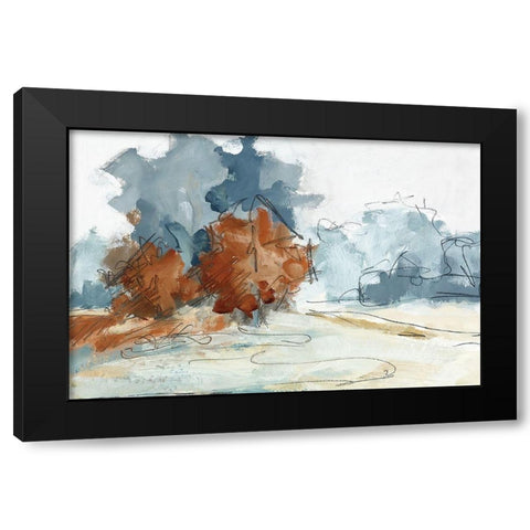 Backroads V Black Modern Wood Framed Art Print by Ellens, Jacqueline