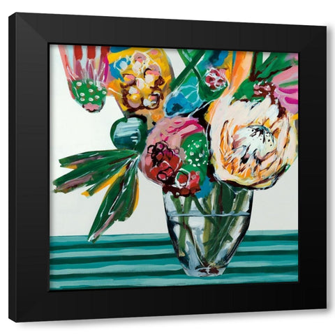 A Rare Perfume Black Modern Wood Framed Art Print by Fitzsimmons, A.