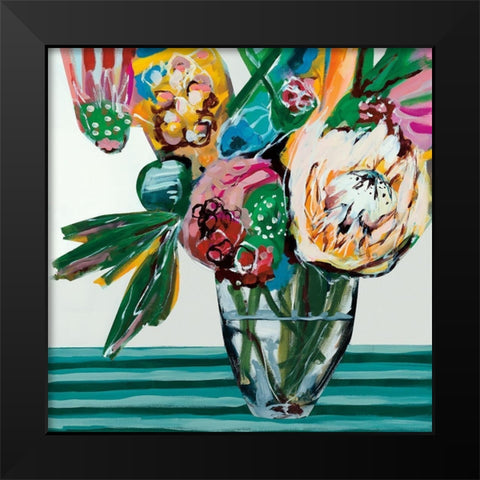 A Rare Perfume Black Modern Wood Framed Art Print by Fitzsimmons, A.