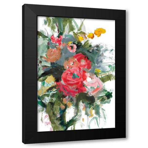 Cotton Candy Black Modern Wood Framed Art Print with Double Matting by Harwood, Jennifer