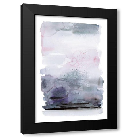 I Get Misty Black Modern Wood Framed Art Print with Double Matting by Pasion, Wani