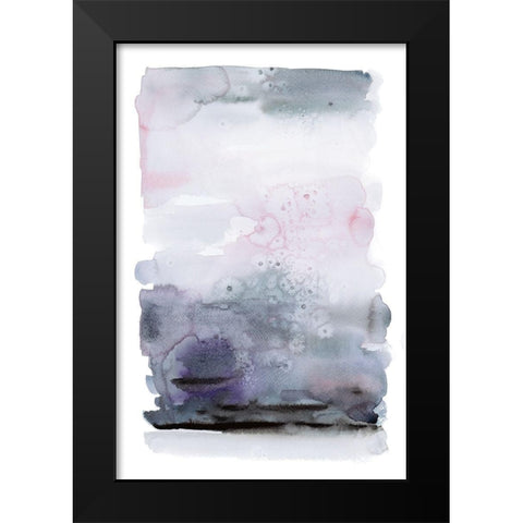 I Get Misty Black Modern Wood Framed Art Print by Pasion, Wani