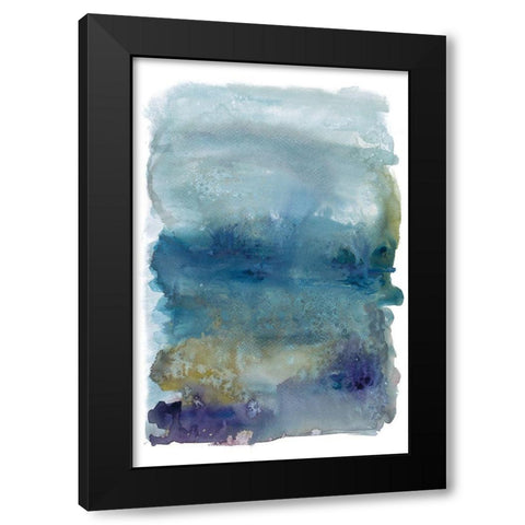 Kiss the Sky Black Modern Wood Framed Art Print by Pasion, Wani