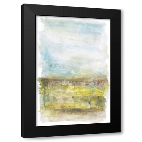 Into the Wide Blue Black Modern Wood Framed Art Print with Double Matting by Pasion, Wani
