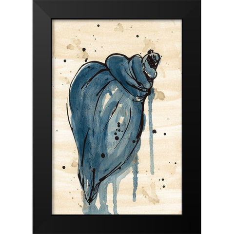 Deep Sea Treasure IV Black Modern Wood Framed Art Print by St.Amant, Yvette