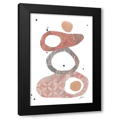 Buddha Beach I Black Modern Wood Framed Art Print by St.Amant, Yvette