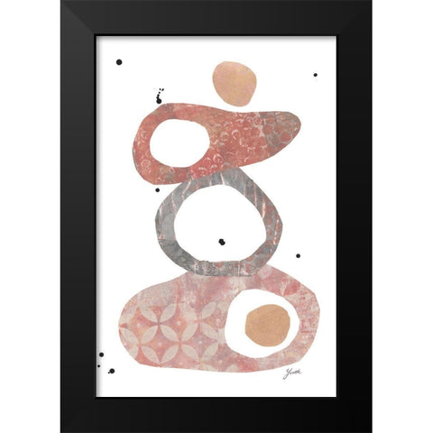 Buddha Beach I Black Modern Wood Framed Art Print by St.Amant, Yvette