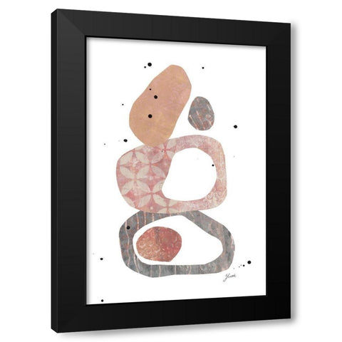 Buddha Beach II Black Modern Wood Framed Art Print by St.Amant, Yvette