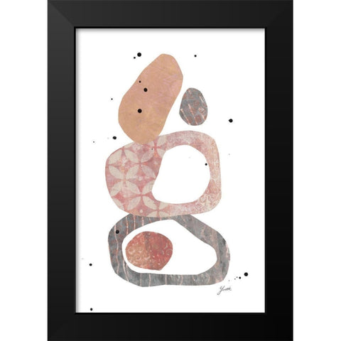 Buddha Beach II Black Modern Wood Framed Art Print by St.Amant, Yvette