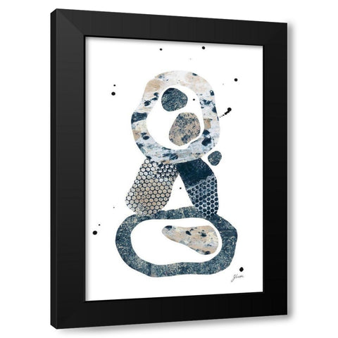 Balancing Act II Black Modern Wood Framed Art Print by St.Amant, Yvette
