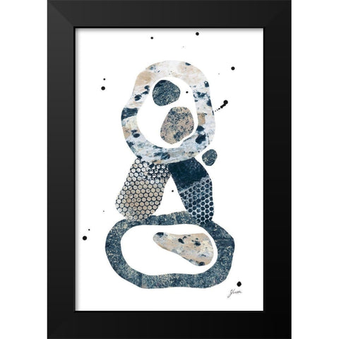 Balancing Act II Black Modern Wood Framed Art Print by St.Amant, Yvette
