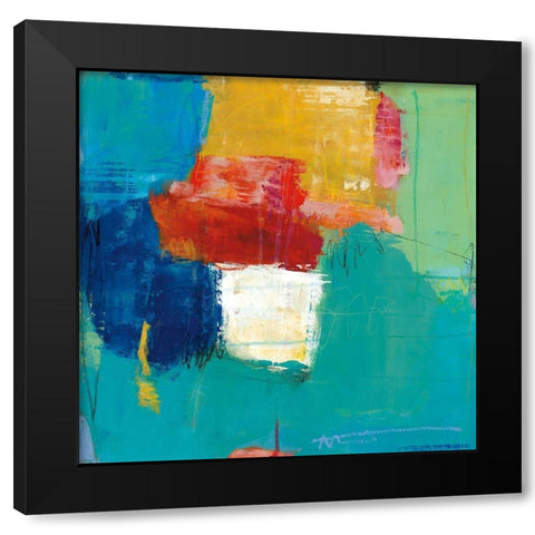 Reflection Black Modern Wood Framed Art Print by Carstensen, Amy Leigh