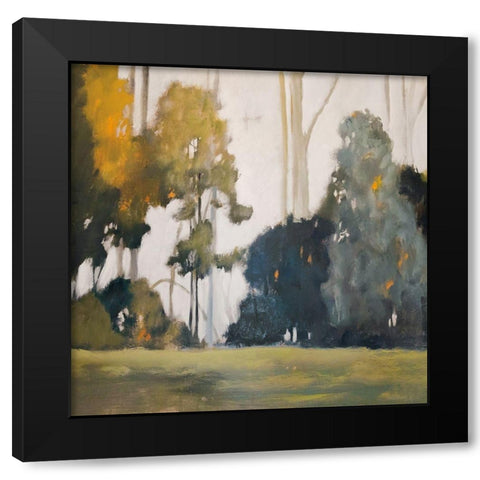 Woodlands Black Modern Wood Framed Art Print by Buckley, Mary Parker