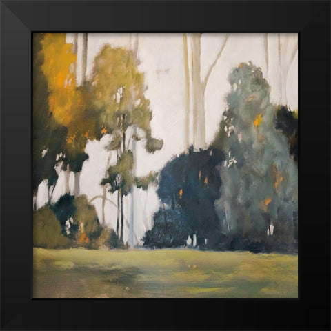 Woodlands Black Modern Wood Framed Art Print by Buckley, Mary Parker
